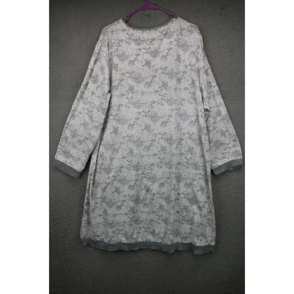 Body Touch Long Sleeve Pajama Gown-Size 1X-Very soft - Picture 7 of 9